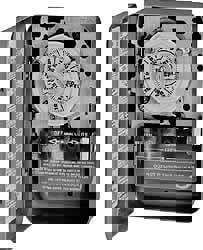 24 hr with Day Skipper Outdoor Analog Electromechanical Timer Switch